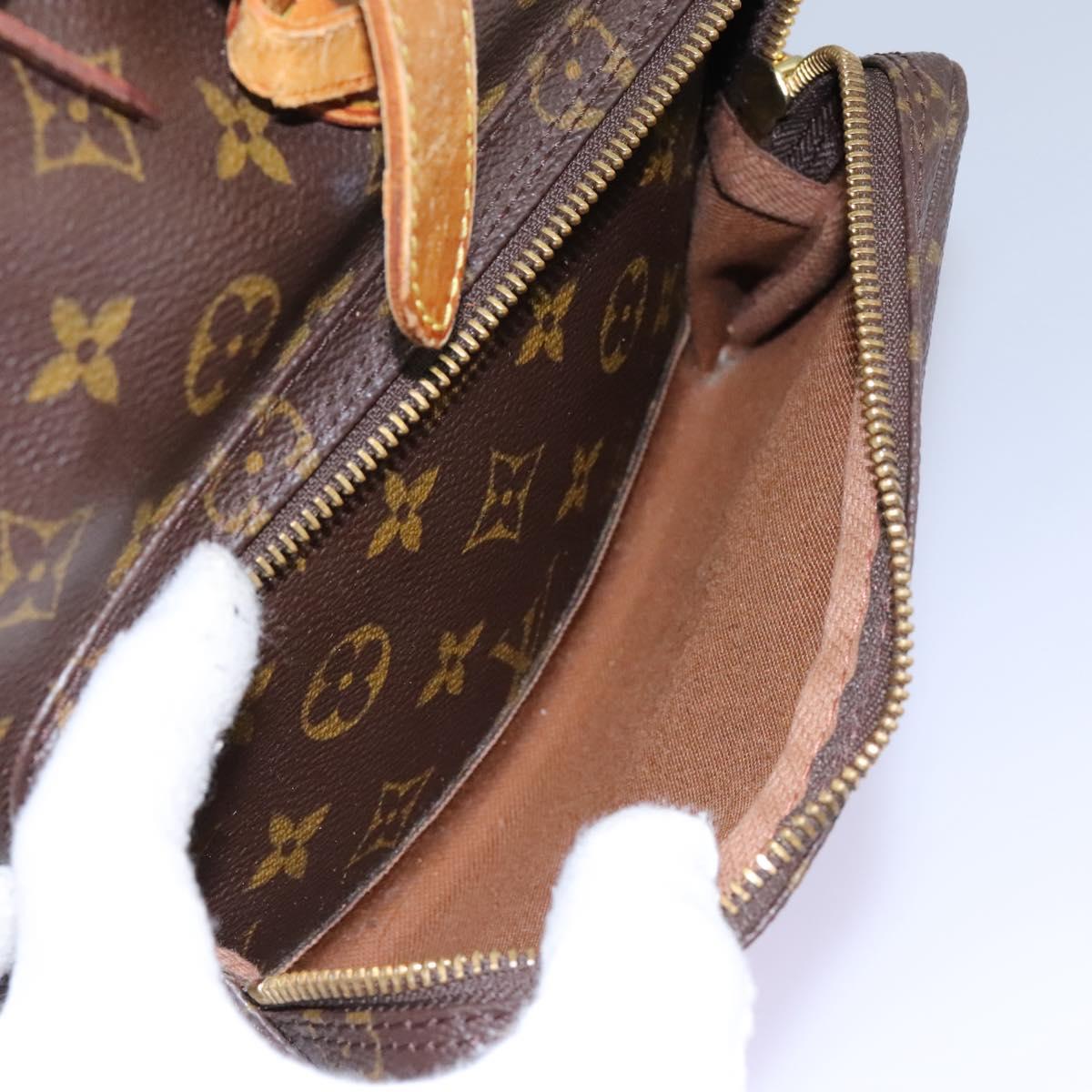 LOUIS VUITTON Monogram Montsouris GM Backpack M51135 LV Auth gh002