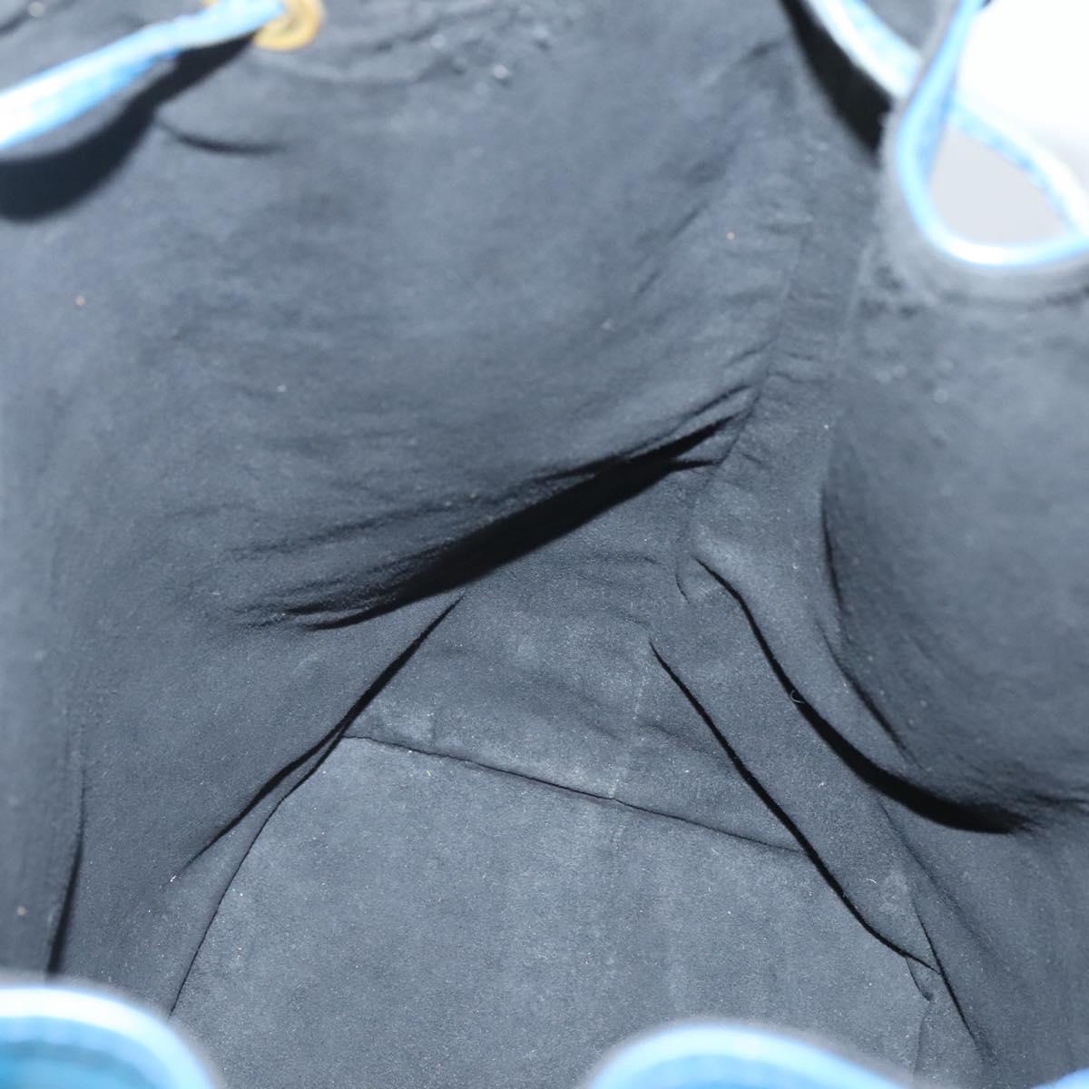 LOUIS VUITTON Epi Noe Shoulder Bag Toledo Blue M44005 LV Auth gh006