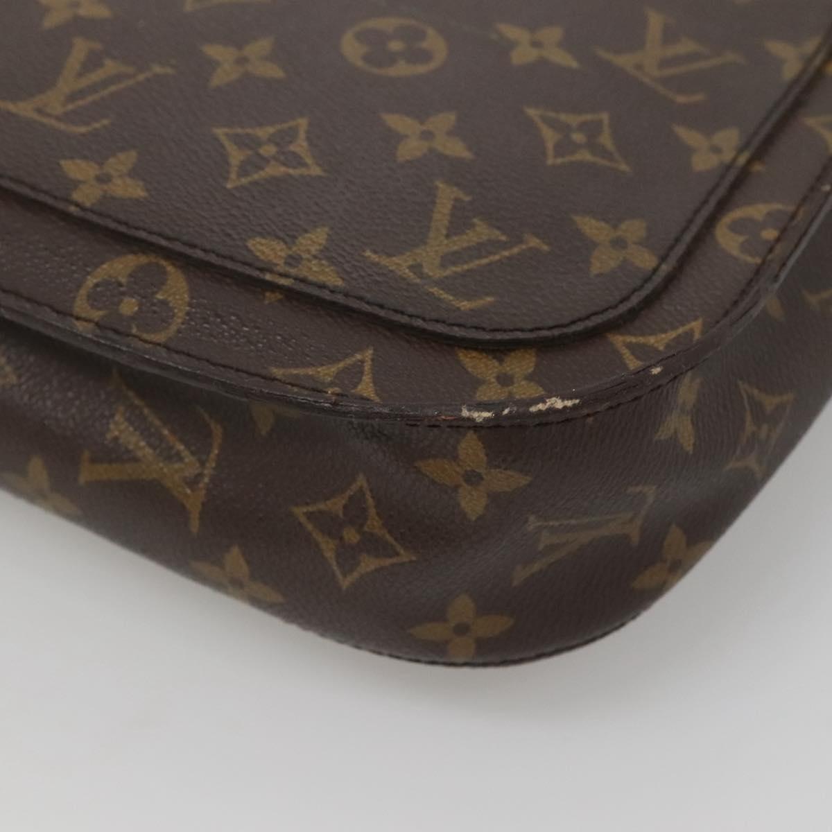 LOUIS VUITTON Monogram Monogram Saint Cloud GM Shoulder Bag M51242 LV Auth gh035