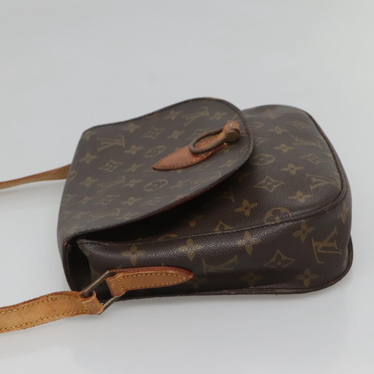 LOUIS VUITTON Monogram Monogram Saint Cloud GM Shoulder Bag M51242 LV Auth gh035