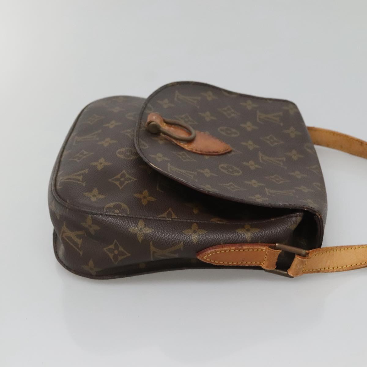 LOUIS VUITTON Monogram Monogram Saint Cloud GM Shoulder Bag M51242 LV Auth gh035