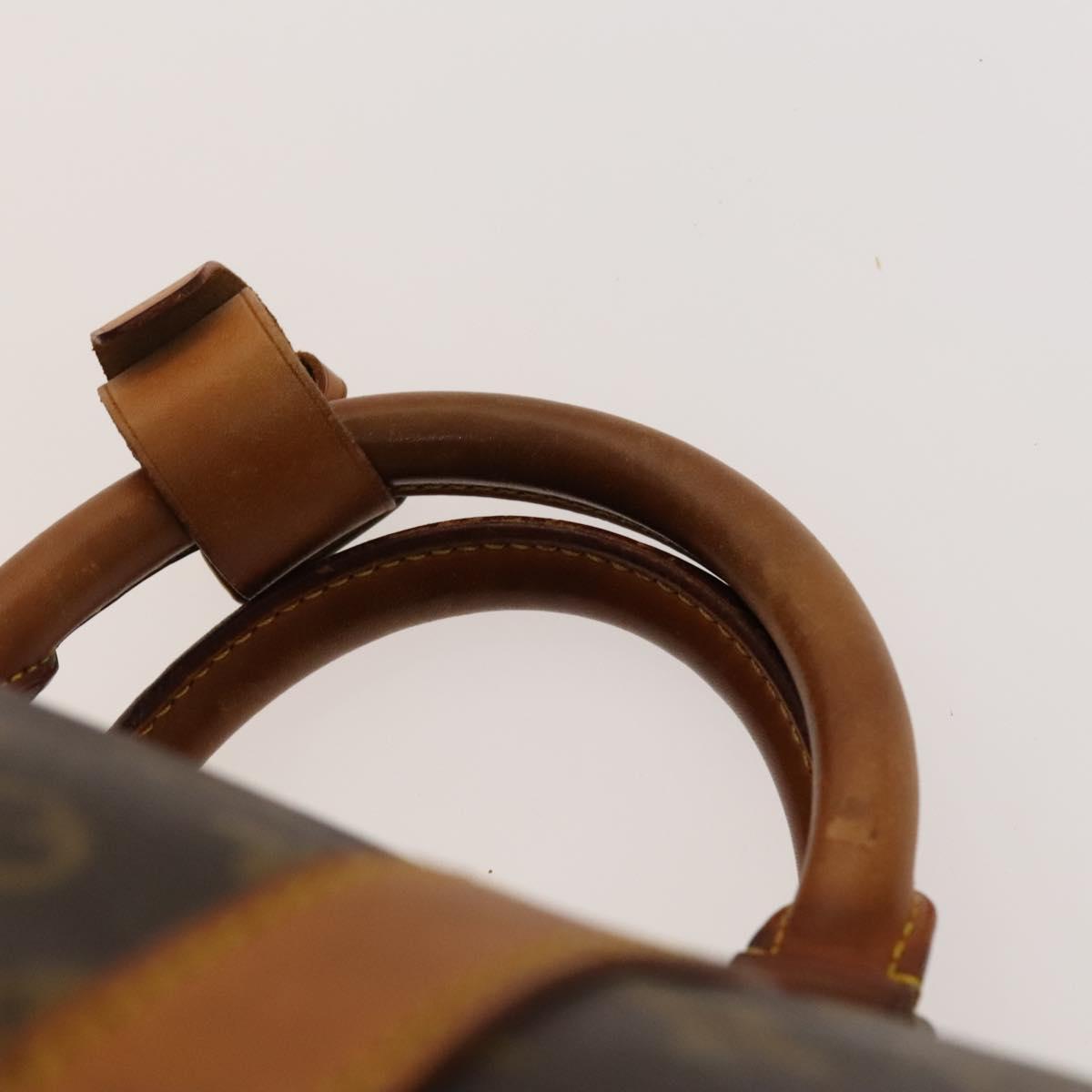 LOUIS VUITTON Monogram Keepall 60 Boston Bag M41422 LV Auth gh038