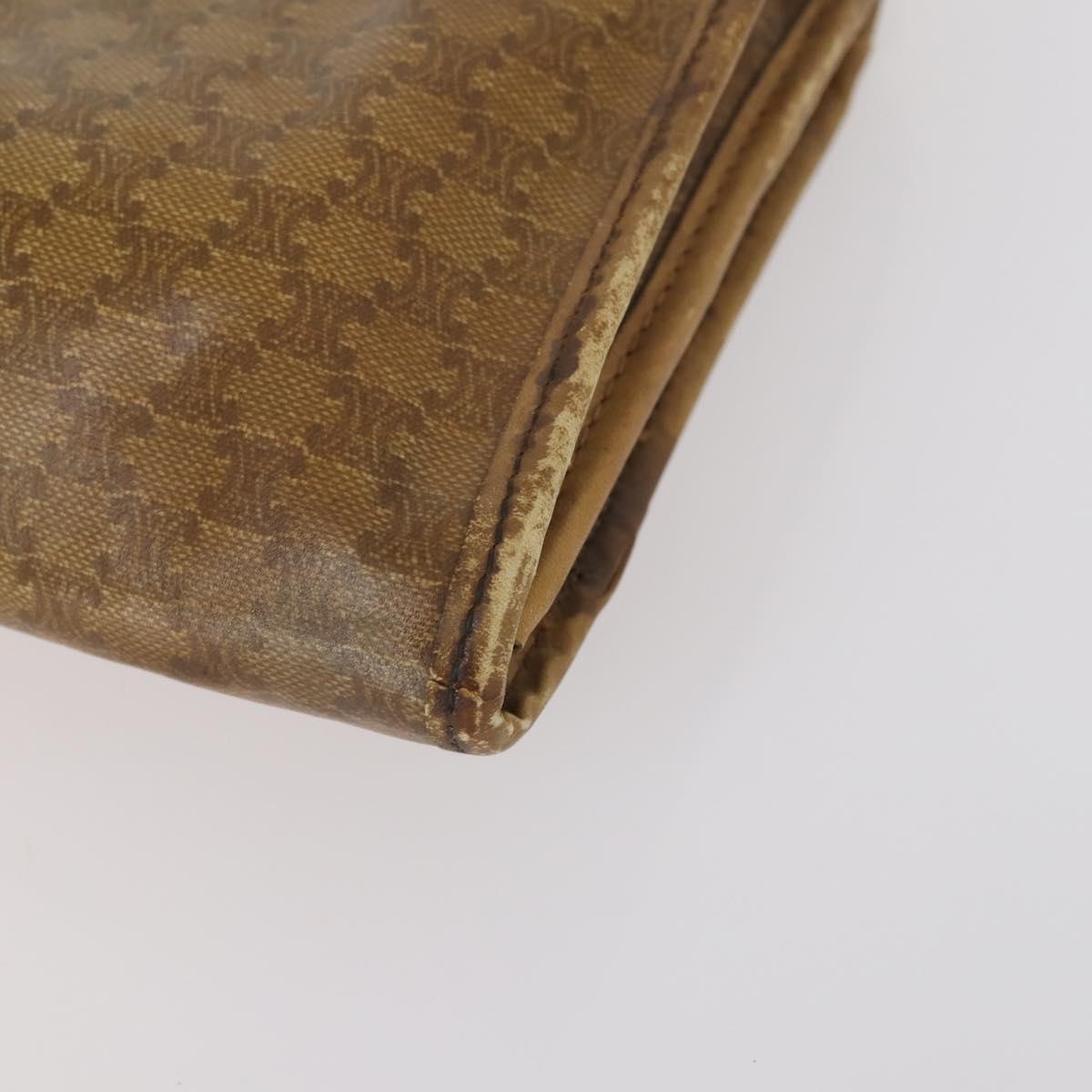 Salvatore Ferragamo Celine Hand Bag Leather 3Set Beige Black Auth gh1011