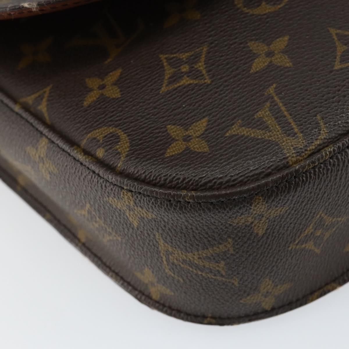 LOUIS VUITTON Monogram Saint Cloud GM Shoulder Bag M51242 LV Auth gh1012