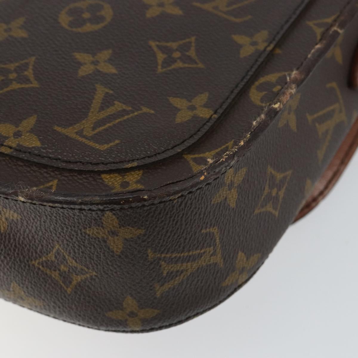 LOUIS VUITTON Monogram Saint Cloud GM Shoulder Bag M51242 LV Auth gh1012