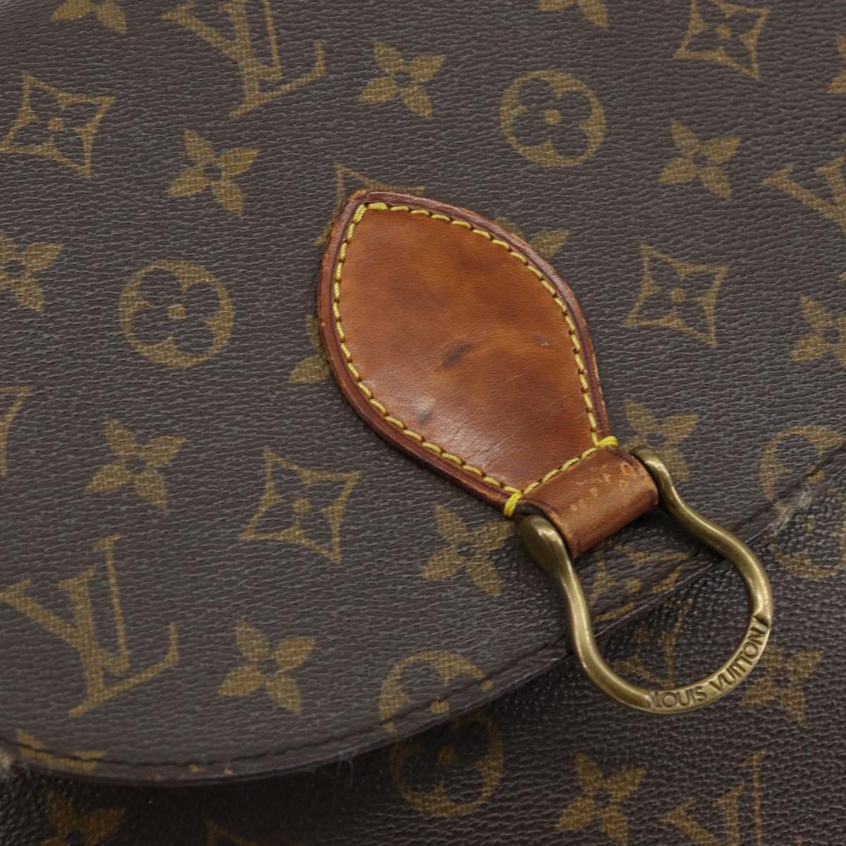 LOUIS VUITTON Monogram Saint Cloud GM Shoulder Bag M51242 LV Auth gh1012