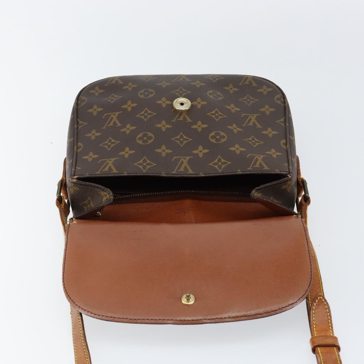 LOUIS VUITTON Monogram Saint Cloud GM Shoulder Bag M51242 LV Auth gh1012