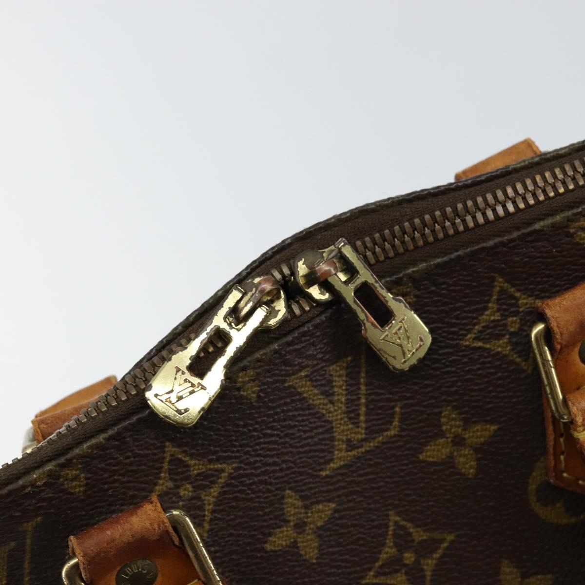 LOUIS VUITTON Monogram Alma Hand Bag M51130 LV Auth gh1013