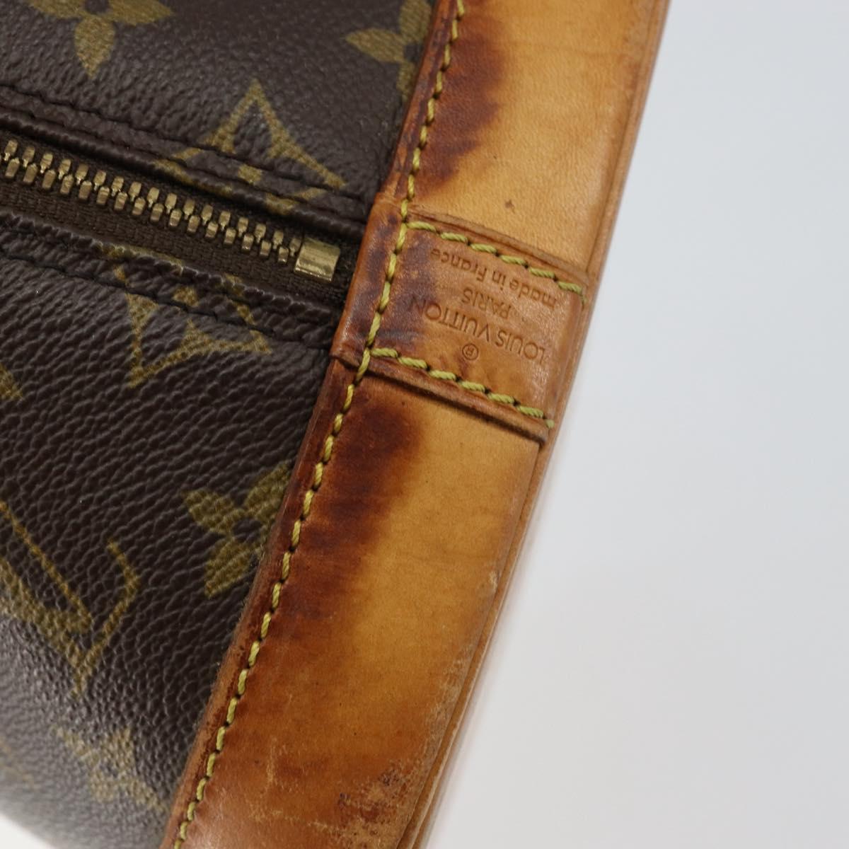 LOUIS VUITTON Monogram Alma Hand Bag M51130 LV Auth gh1013