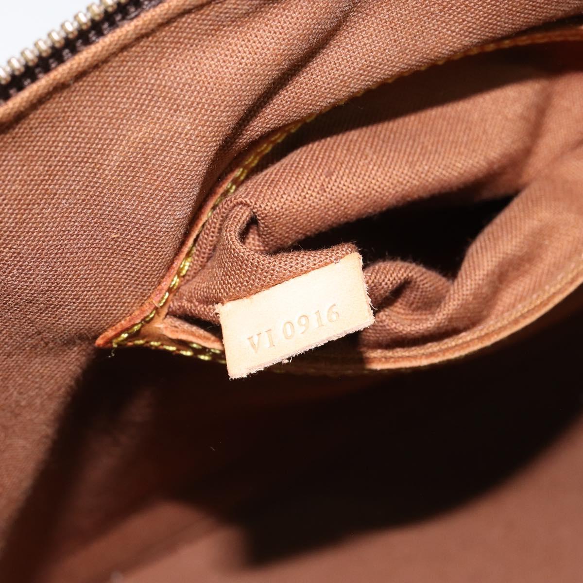 LOUIS VUITTON Monogram Alma Hand Bag M51130 LV Auth gh1013