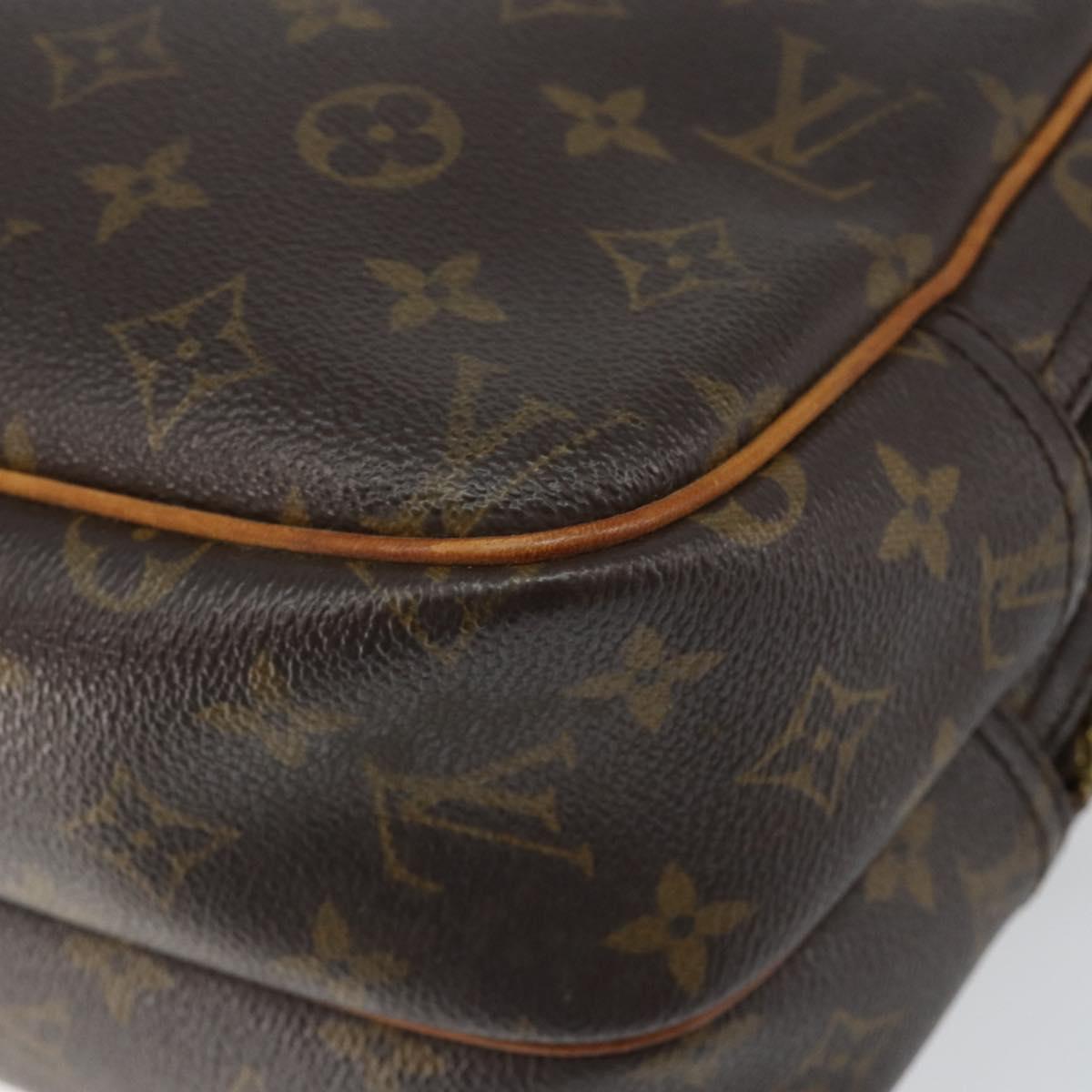 LOUIS VUITTON Monogram Reporter PM Shoulder Bag M45254 LV Auth gh1014