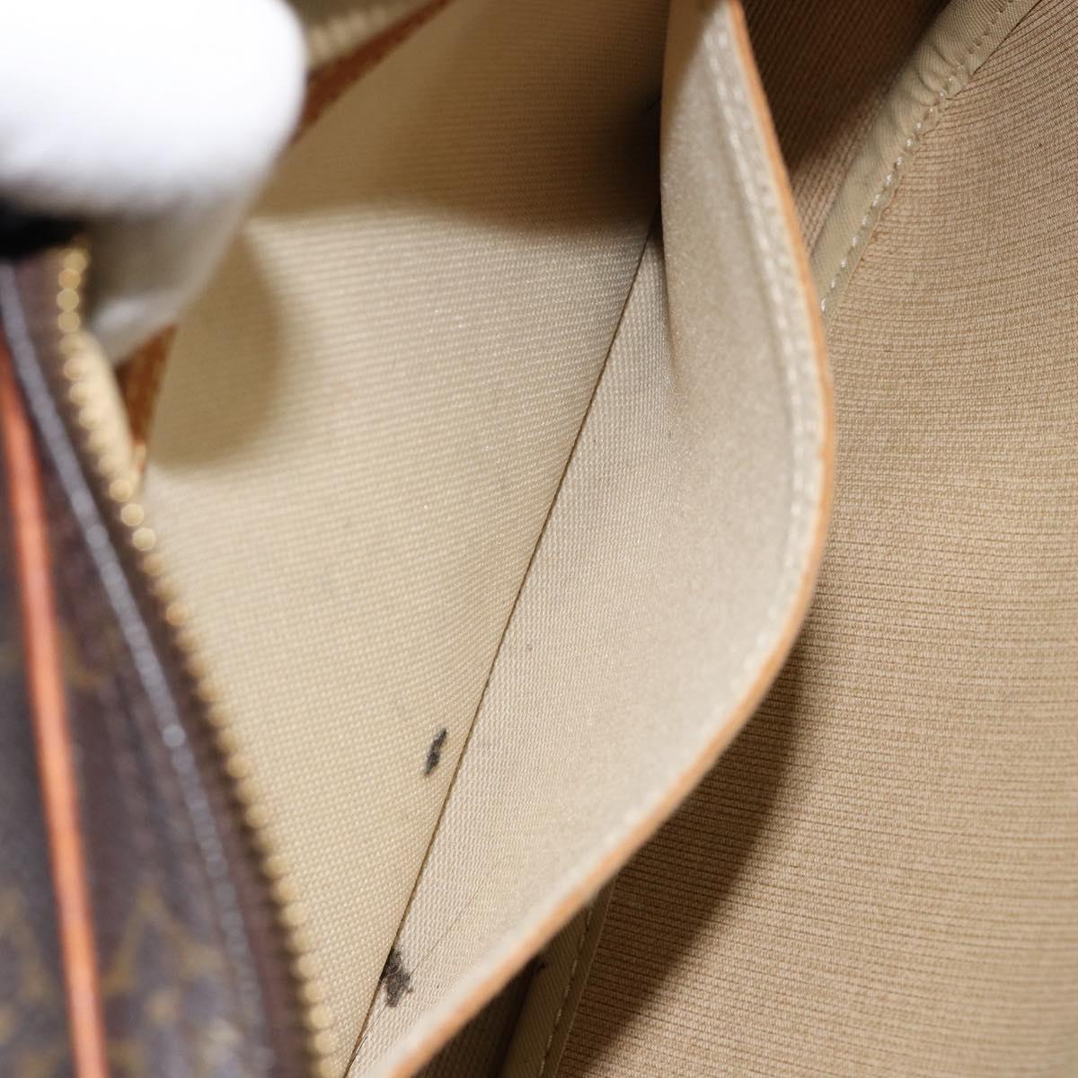 LOUIS VUITTON Monogram Reporter PM Shoulder Bag M45254 LV Auth gh1014