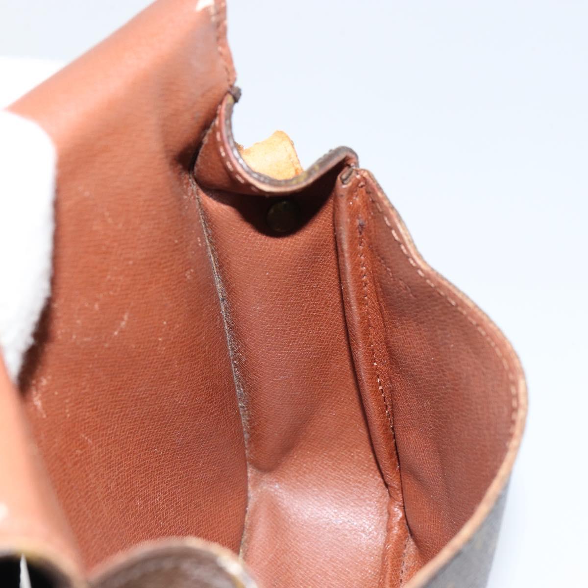 LOUIS VUITTON Monogram Cartouchiere PM Shoulder Bag M51254 LV Auth gh1018