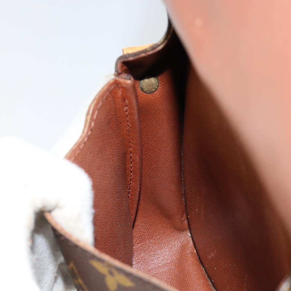 LOUIS VUITTON Monogram Cartouchiere PM Shoulder Bag M51254 LV Auth gh1018