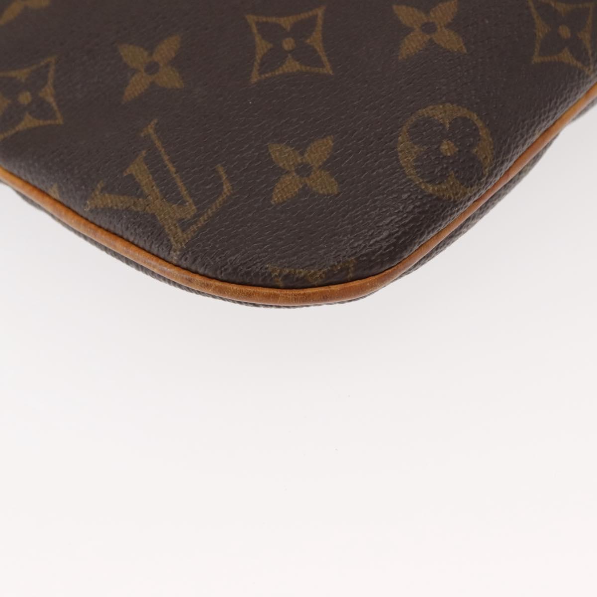 LOUIS VUITTON Monogram Pochette Bosphore Shoulder Bag M40044 LV Auth gh1019