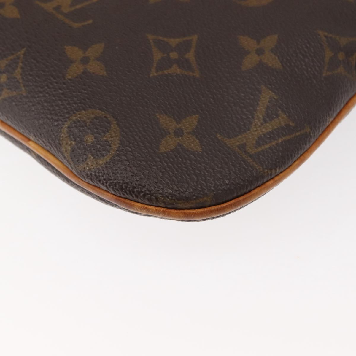LOUIS VUITTON Monogram Pochette Bosphore Shoulder Bag M40044 LV Auth gh1019