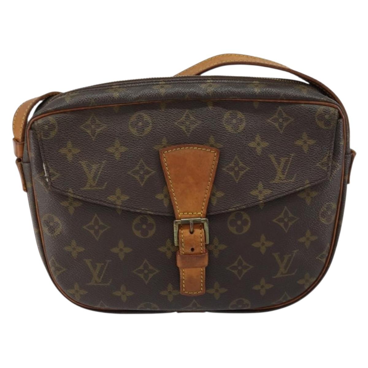 LOUIS VUITTON Monogram Jeune Fille GM Shoulder Bag M51225 LV Auth gh1022