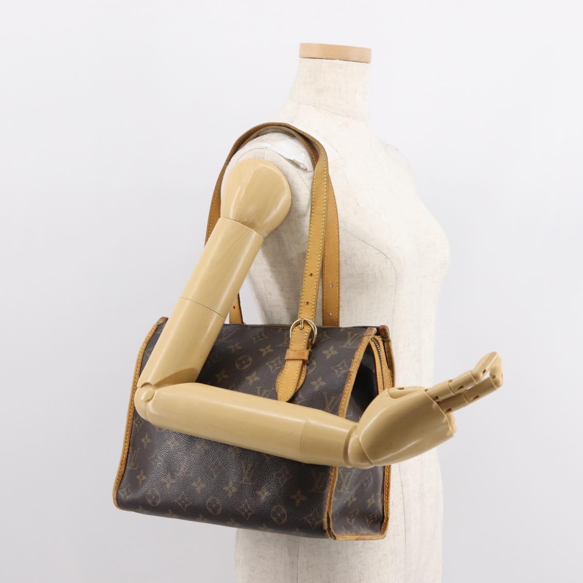 LOUIS VUITTON Monogram Popincourt Haut Hand Bag M40007 LV Auth gh1025