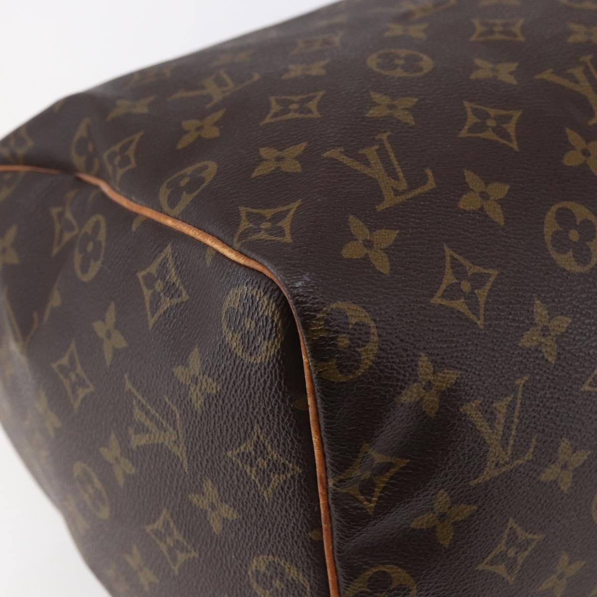 LOUIS VUITTON Monogram Speedy 40 Hand Bag M41522 LV Auth gh1036