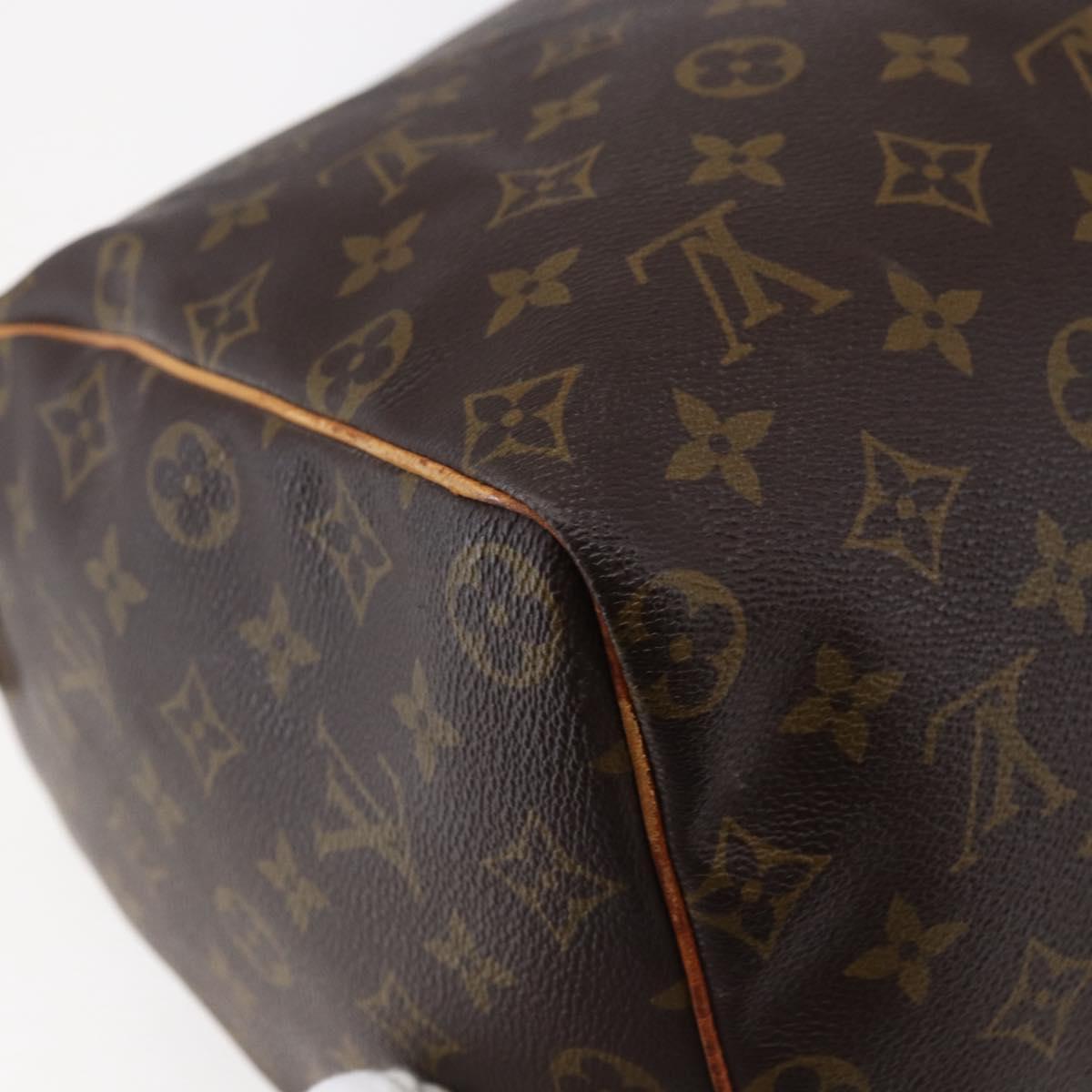 LOUIS VUITTON Monogram Speedy 40 Hand Bag M41522 LV Auth gh1036