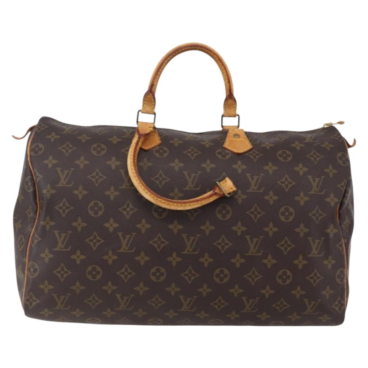 LOUIS VUITTON Monogram Speedy 40 Hand Bag M41522 LV Auth gh1036