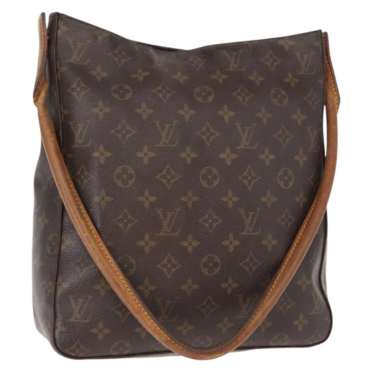 LOUIS VUITTON Monogram Looping GM Shoulder Bag M51145 LV Auth gh1039