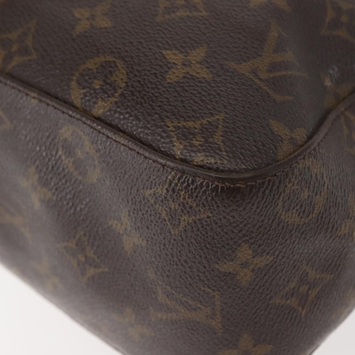 LOUIS VUITTON Monogram Looping GM Shoulder Bag M51145 LV Auth gh1039