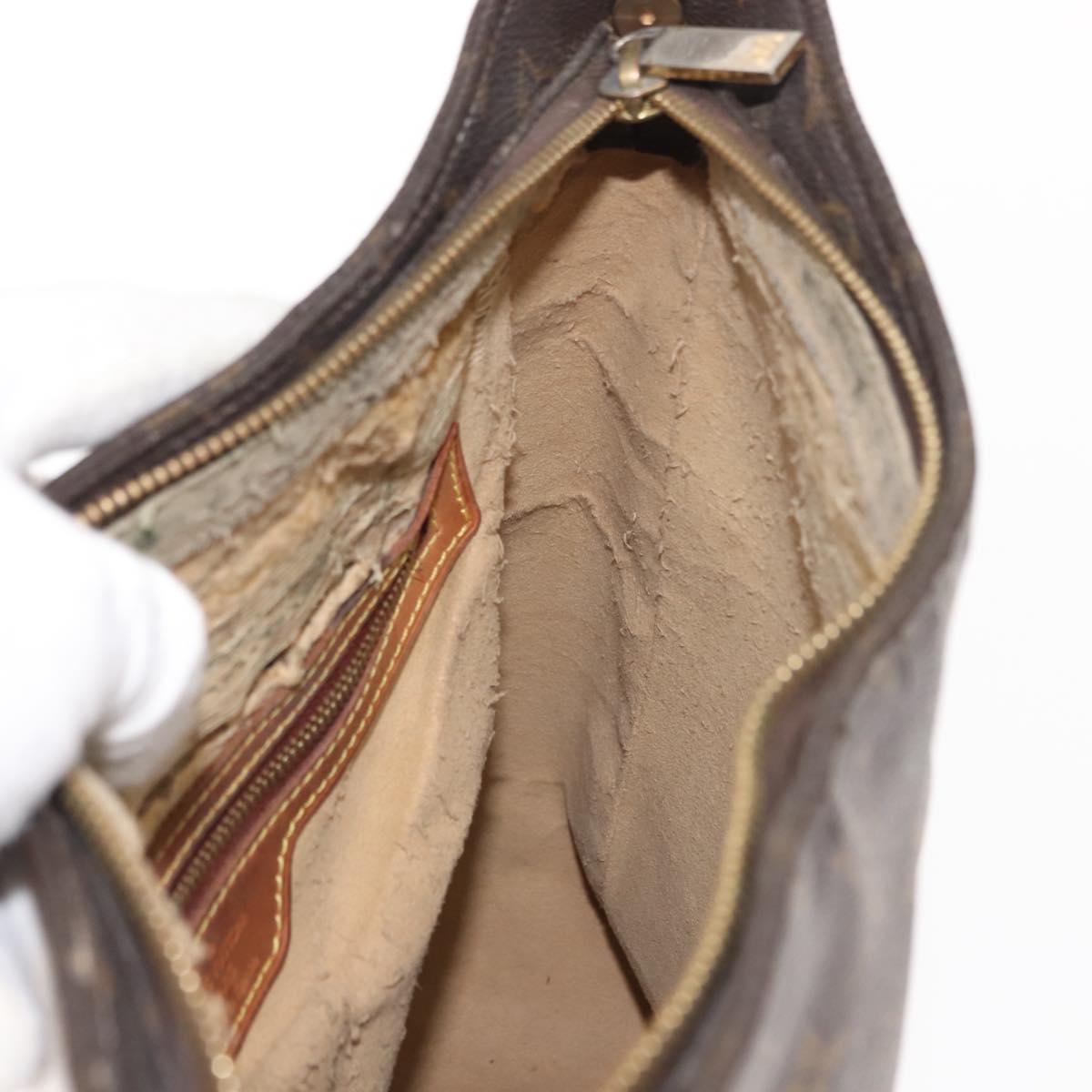 LOUIS VUITTON Monogram Looping GM Shoulder Bag M51145 LV Auth gh1039