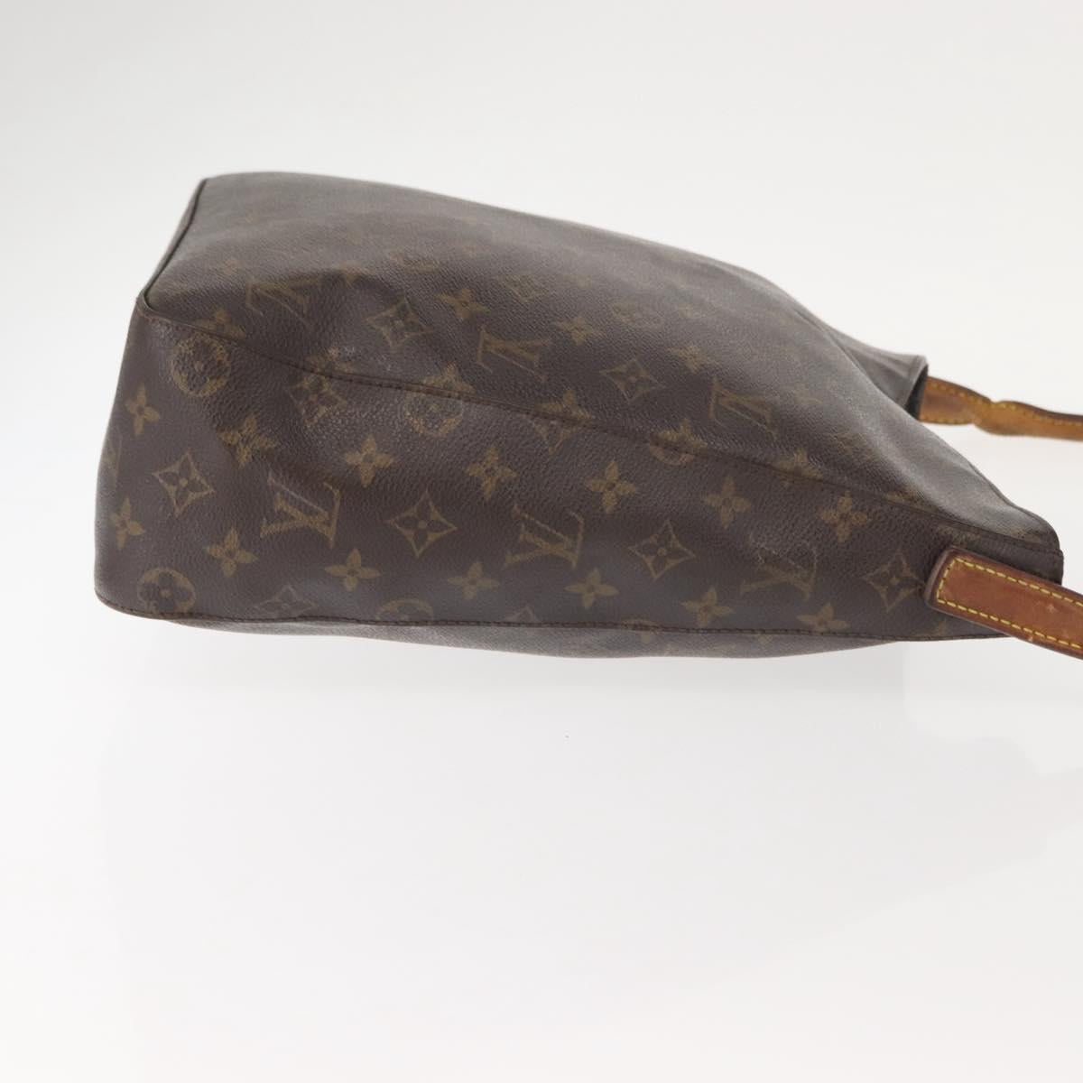 LOUIS VUITTON Monogram Looping GM Shoulder Bag M51145 LV Auth gh1039