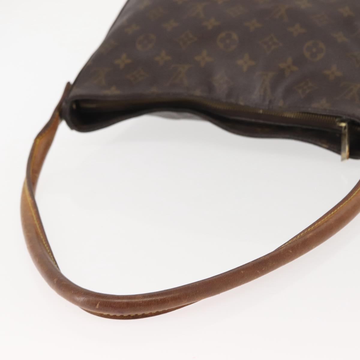 LOUIS VUITTON Monogram Looping GM Shoulder Bag M51145 LV Auth gh1039