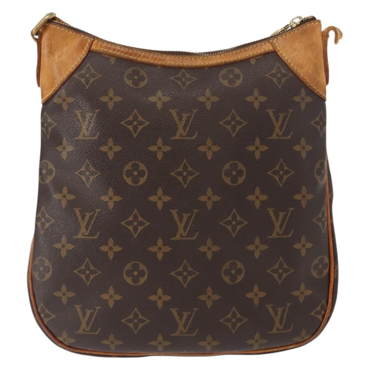 LOUIS VUITTON Monogram Odeon PM Shoulder Bag M56390 LV Auth gh1040