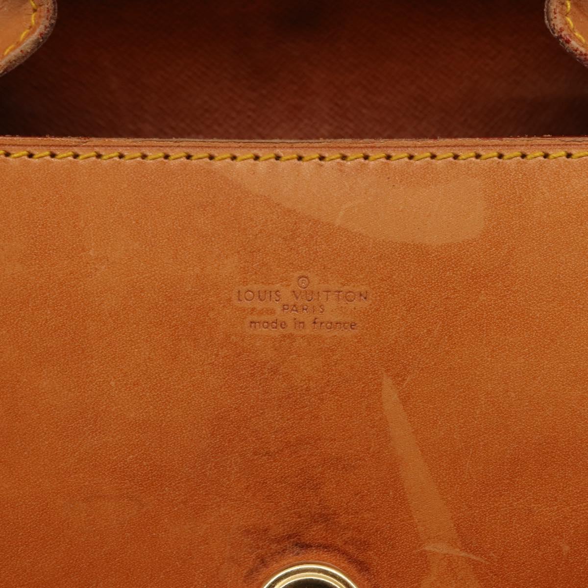 LOUIS VUITTON Nomad leather Saint Cloud PM Shoulder Bag Beige LV Auth gh1044