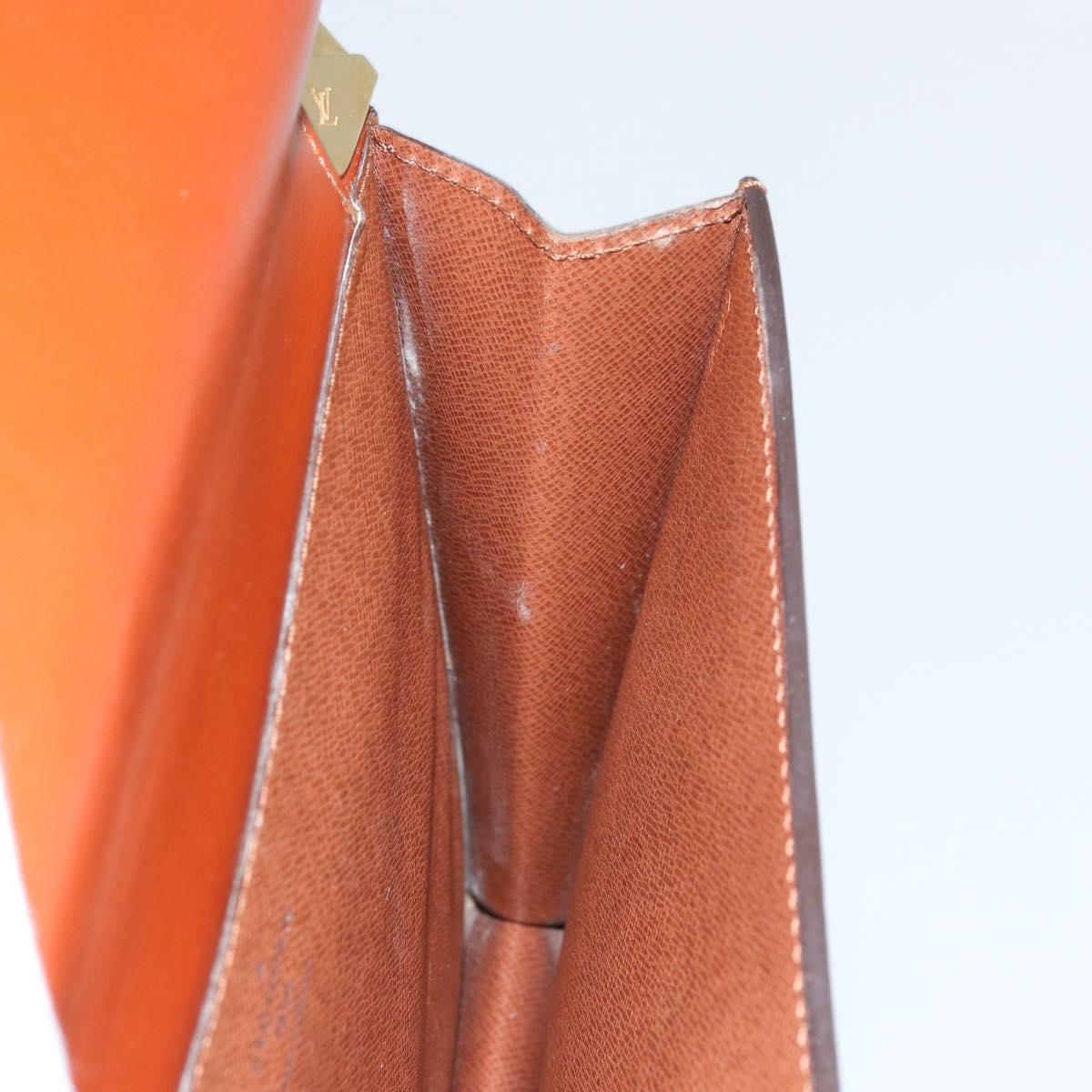 LOUIS VUITTON Epi Grenel Shoulder Bag Brown Kenya M52363 LV Auth gh1061