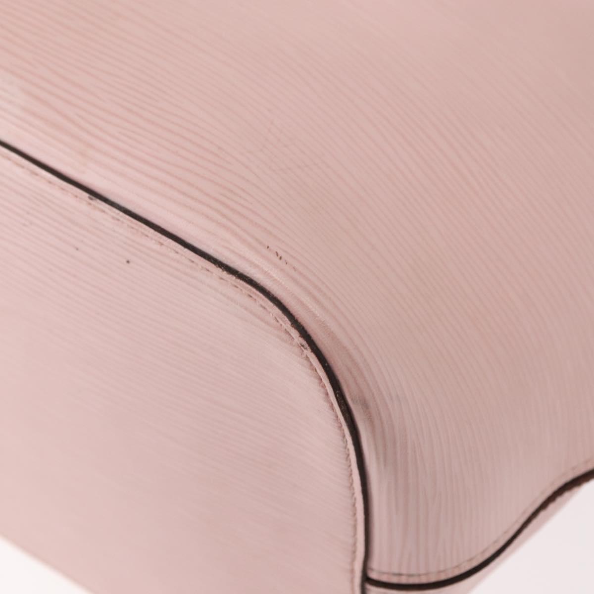 LOUIS VUITTON Epi Neverfull MM Tote Bag Rose Claire M41091 LV Auth gh1062
