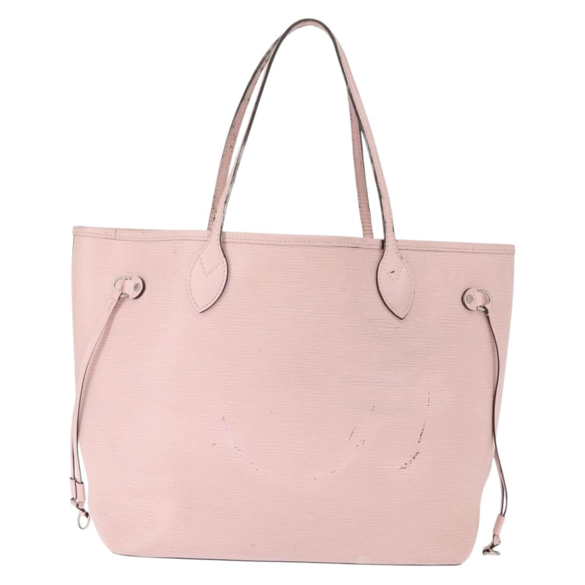 LOUIS VUITTON Epi Neverfull MM Tote Bag Rose Claire M41091 LV Auth gh1062