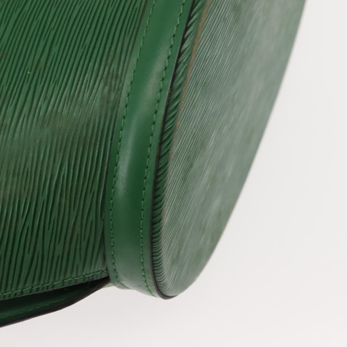 LOUIS VUITTON Epi Saint Jacques Shopping Shoulder Bag Green M52264 Auth gh1063