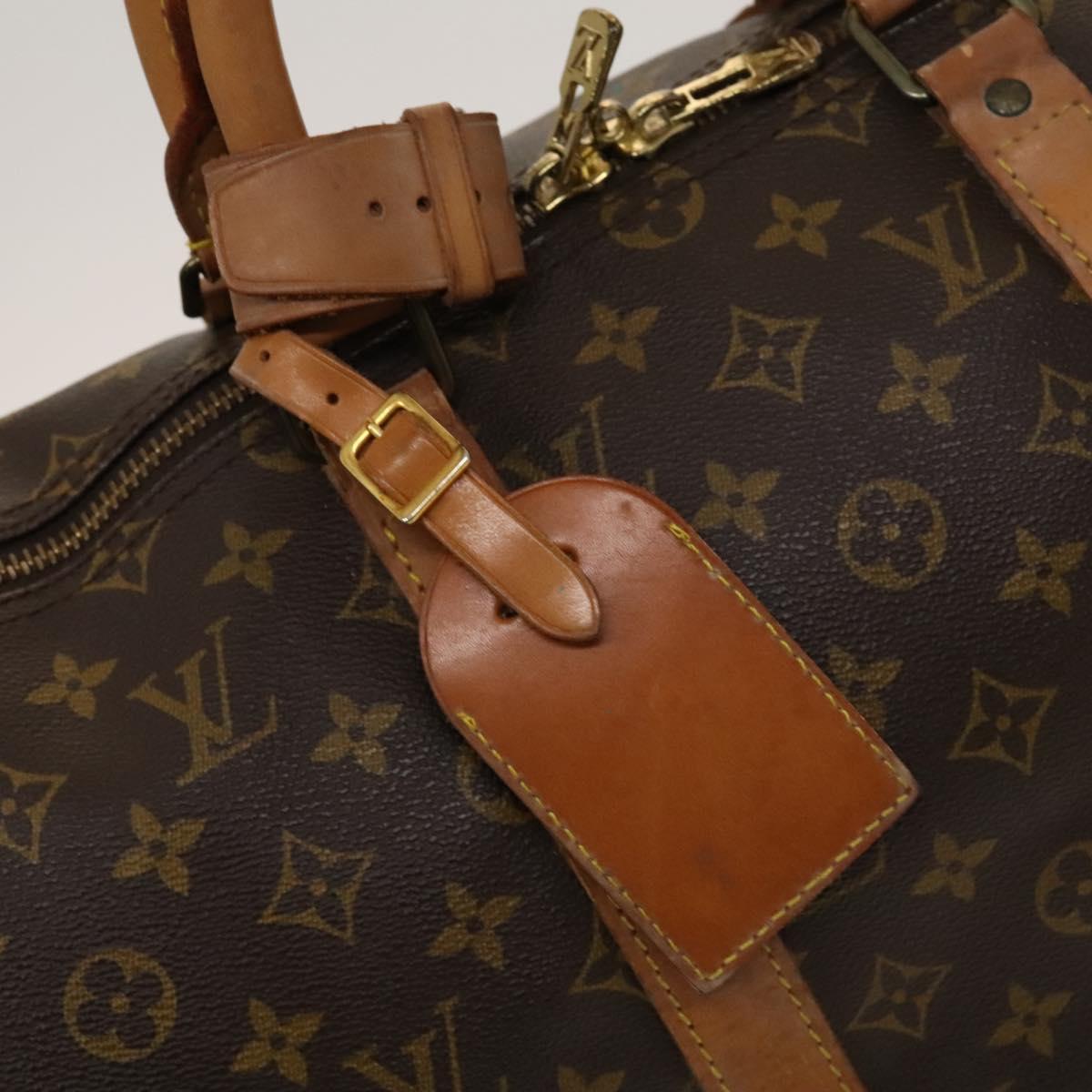 LOUIS VUITTON Monogram Keepall 50 Boston Bag M41426 LV Auth gh110