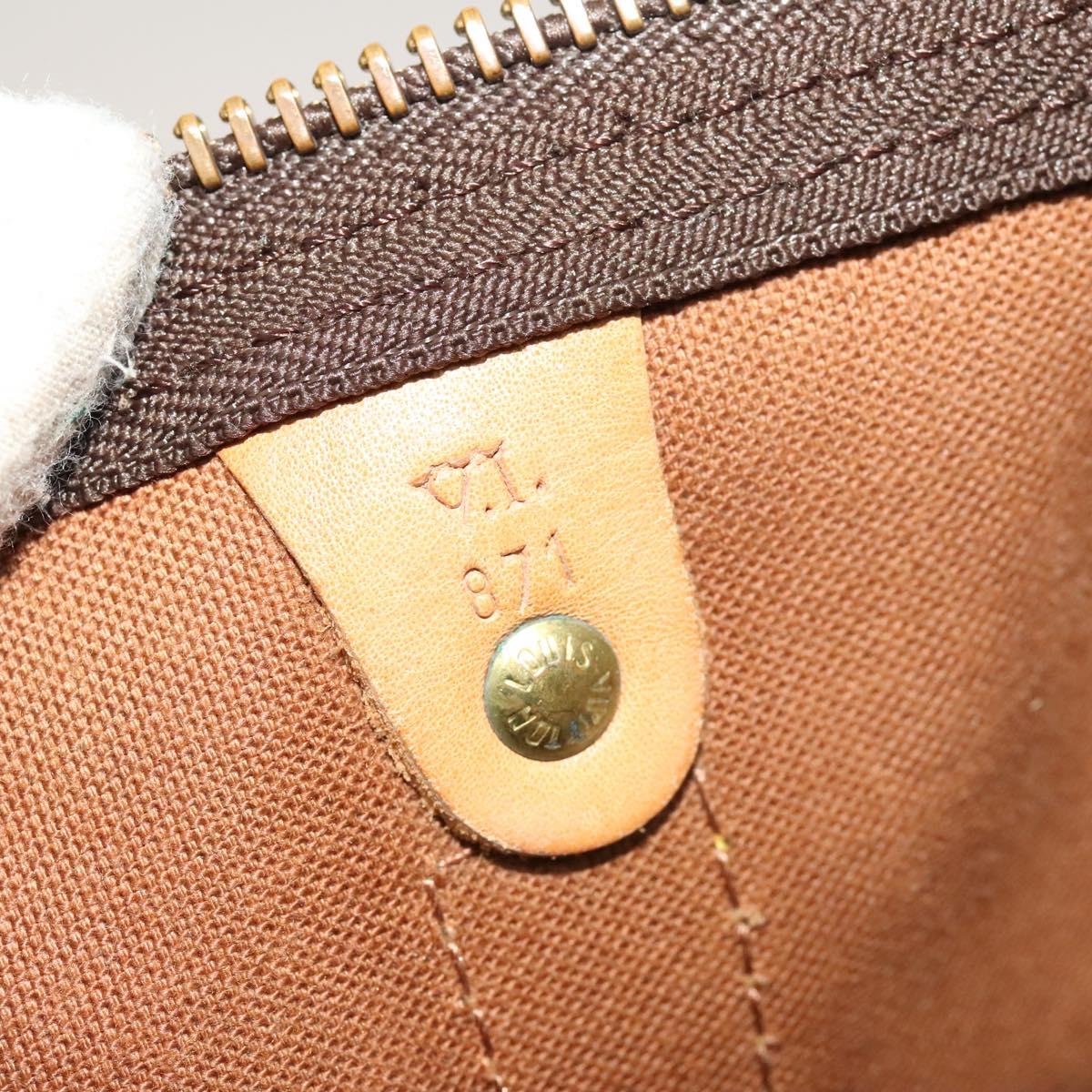 LOUIS VUITTON Monogram Keepall 50 Boston Bag M41426 LV Auth gh110