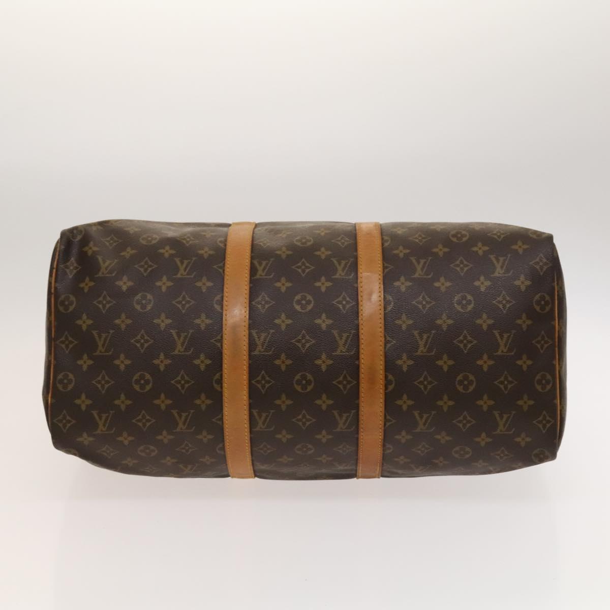 LOUIS VUITTON Monogram Keepall 50 Boston Bag M41426 LV Auth gh110