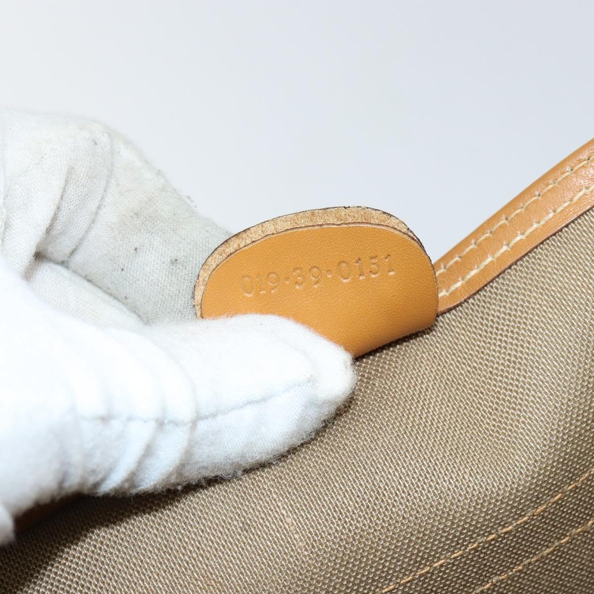 GUCCI Micro GG Supreme Web Sherry Line Bag PVC Beige 019 39 0151 Auth gh1131