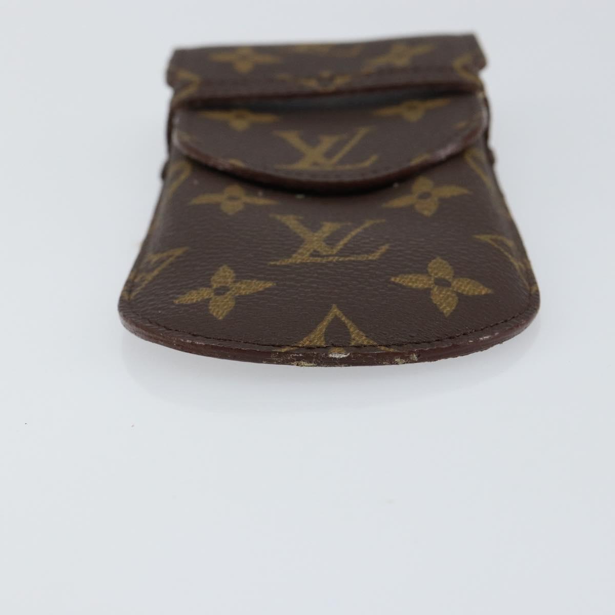 LOUIS VUITTON Monogram Etui Lunette Rabat Glasses Case M62970 LV Auth gh1168
