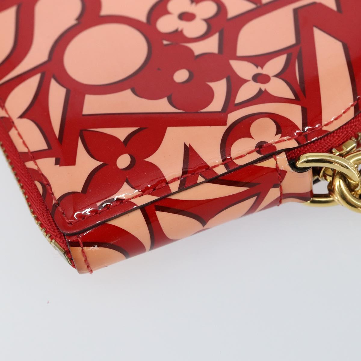 LOUIS VUITTON Sweet Monogram Porte Monnaie Coeur Pink M90133 Auth gh1171