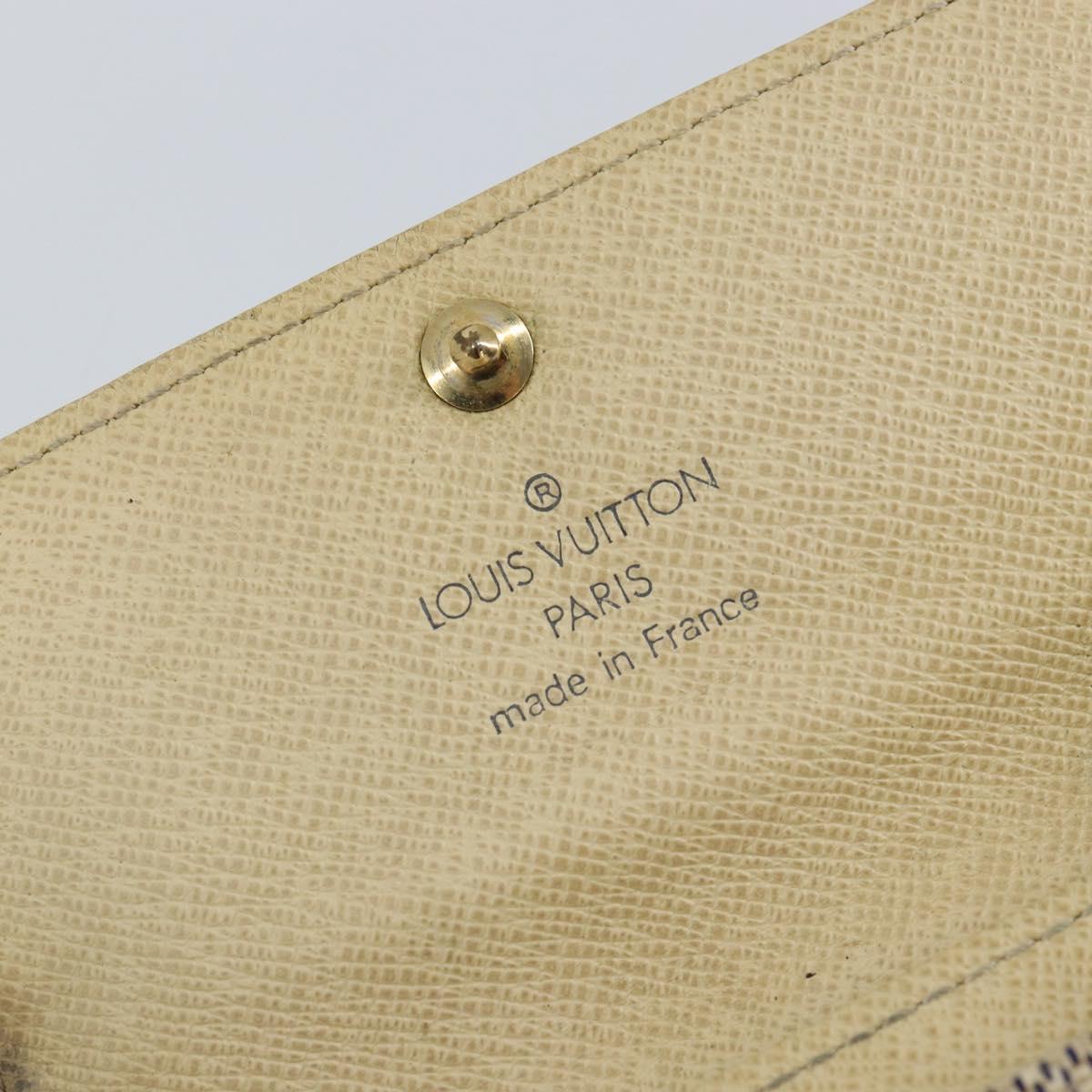 LOUIS VUITTON Damier Azur Multicles 6 Key Case N61745 LV Auth gh1172