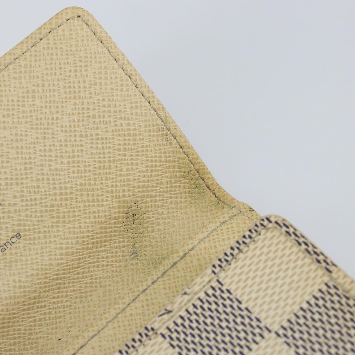 LOUIS VUITTON Damier Azur Multicles 6 Key Case N61745 LV Auth gh1172