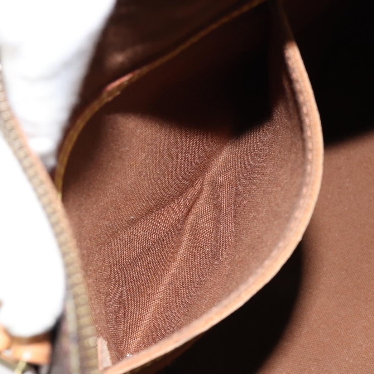 LOUIS VUITTON Monogram Alma Hand Bag M51130 LV Auth gh1185