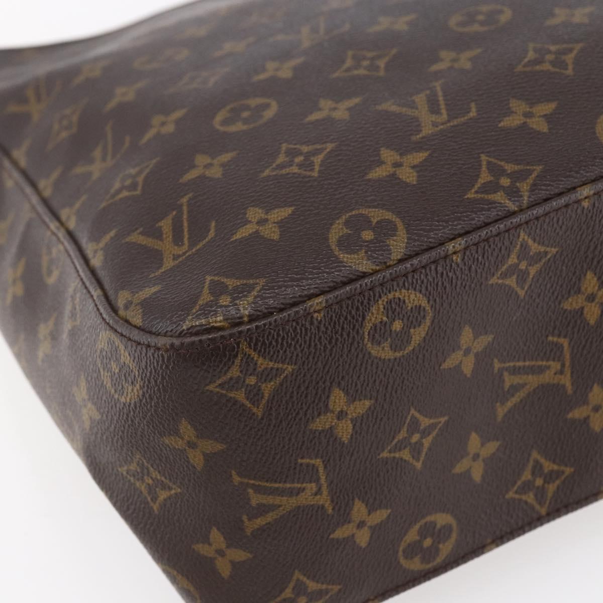 LOUIS VUITTON Monogram Looping GM Shoulder Bag M51145 LV Auth gh1186