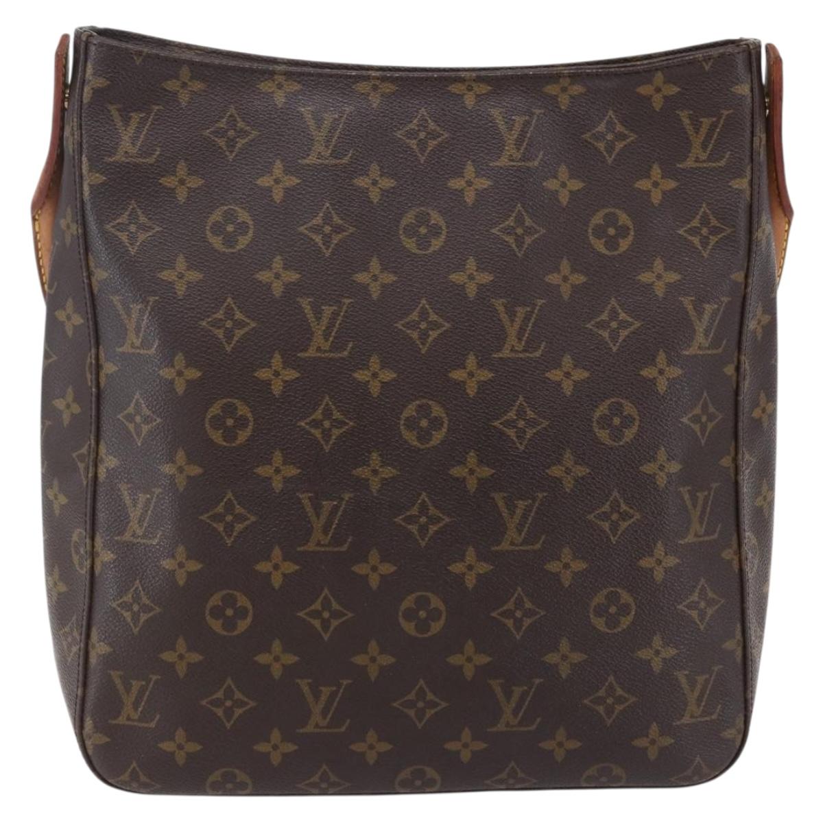 LOUIS VUITTON Monogram Looping GM Shoulder Bag M51145 LV Auth gh1186