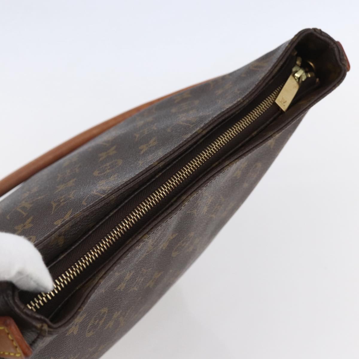 LOUIS VUITTON Monogram Looping GM Shoulder Bag M51145 LV Auth gh1186