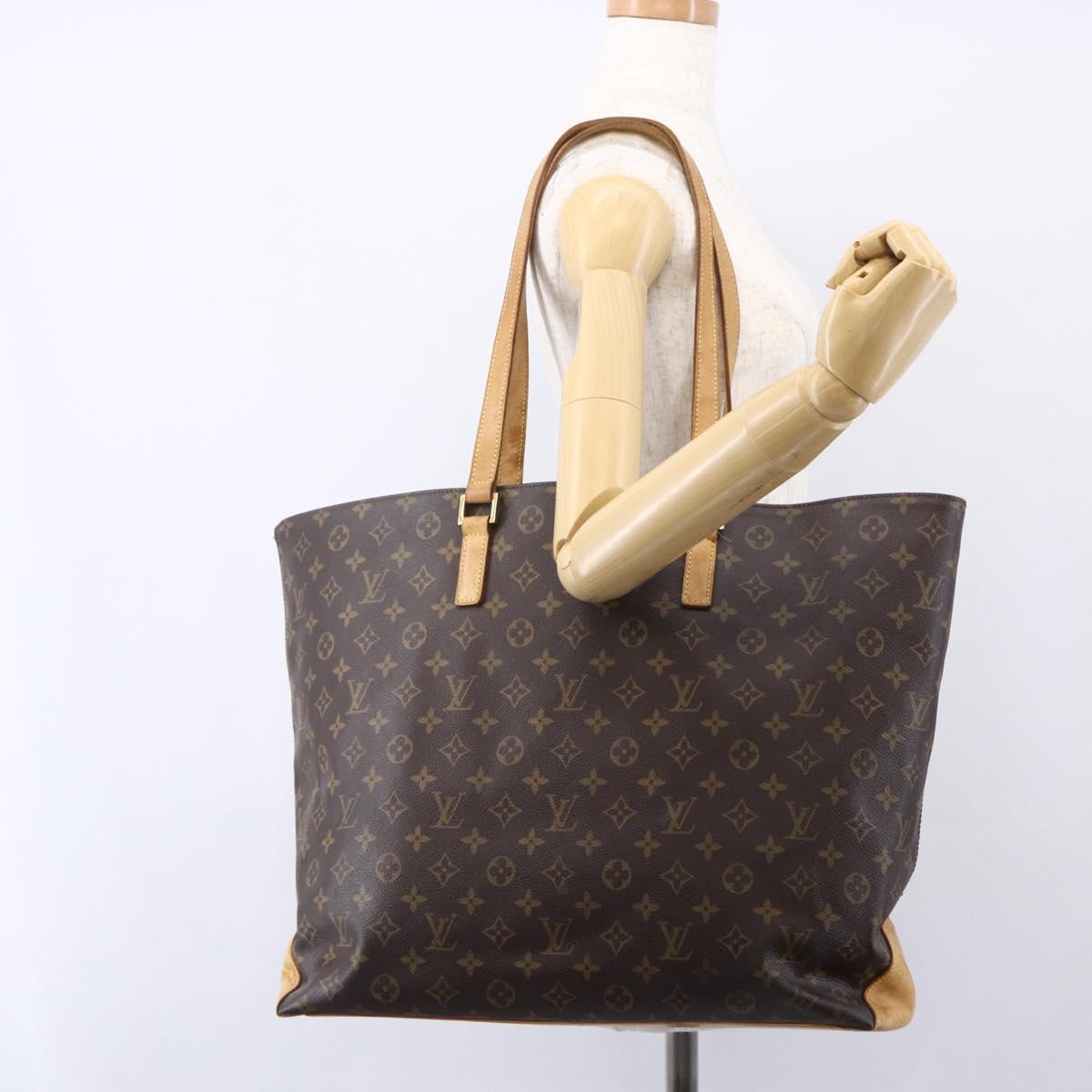LOUIS VUITTON Monogram Cabas Alto Tote Bag M51152 LV Auth gh1187