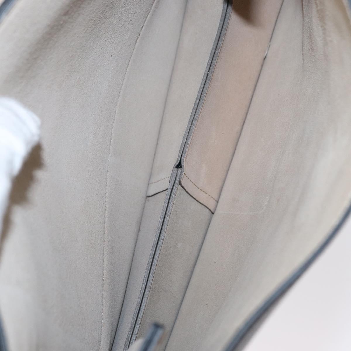 Chloe Fay Shoulder Bag Suede Leather Khaki Gold Auth gh1201